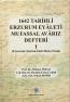 1642 Tarihli Erzurum Eyaleti Mufassal Avarız Defteri - 1 - Erzurum - Tortum - İsbir - Hınıs - Pasin