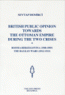 British Public Opinion towards the Ottoman Empire during the Two Crises: Bosnia - Herzegovina (1908-1909)  The Balkan Wars (1912 - 1913) British Public Opinion towards the Ottoman Empire during the Two Crises: Bosnia - Herzegovina (1908-1909)  The Balkan Wars (1912 - 1913)