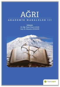 Ağrı - Akademik Makaleler 3 Ağrı - Akademik Makaleler 3