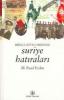 Suriye Hatıraları Birinci Dünya Savaş'ında Suriye Hatıraları Birinci Dünya Savaş'ında