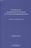 The Ethical Dimesion Of Human Attitude Towards Nature: A Muslim Perspective The Ethical Dimesion Of Human Attitude Towards Nature: A Muslim Perspective