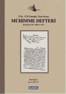1734-1735 Osmanlı-İran Savaşı Mühimme Defteri