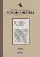 1734-1735 Osmanlı-İran Savaşı Mühimme Defteri Kemal Erkan