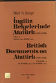 İngiliz Belgelerinde Atatürk (1919 - 1938) ,Ekim 1921 - Ekim 1922,Cilt