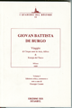 Giovan Battista de Burgo Viaggio di Cingue anni in Asia Africa Europa del Turco Milano 1689 Volume I