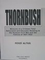 Thornbush Memoirs of a Crimean Tatar nationalist and educator relating