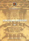 Vakıflar Dergisi XXX. Sayı