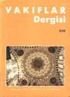 Vakıflar Dergisi XXII. Sayı