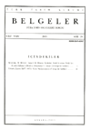 Belgeler: Türk Tarih Belgeleri Dergisi - CİLT: XXIV / 2003 / Sayı: 28