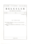 Belgeler: Türk Tarih Belgeleri Dergisi - CİLT: XXXI / 2010 / Sayı: 35