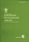 Uluslararası Karadeniz İncelemeleri Dergisi / International Journal of