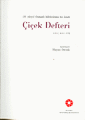 18. Yüzyıl Osmanlı Kültüründen Bir Örnek Çiçek Defteri Seçmeler