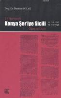 51 Numaralı Konya Şer'iye Sicili %10 indirimli İbrahim Solak