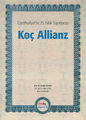 Cumhuriyet'in 75 Yıllık Sigortacısı Koç Allianz %50 indirimli Alkan So