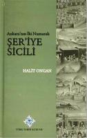 Ankara'nın İki Numaralı Şer'iye Sicili %20 indirimli Halit Ongan