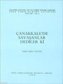 Çanakkale'de Savaşanlar Dediler ki %20 indirimli Ruşen Eşref Ünaydın