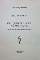 De l'empire a la republique le cas Turc de modernisation defensive Sem