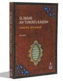 el-İbane an Turuki'l-Kasıdin / Tasavvuf Istılahları İbn Furek