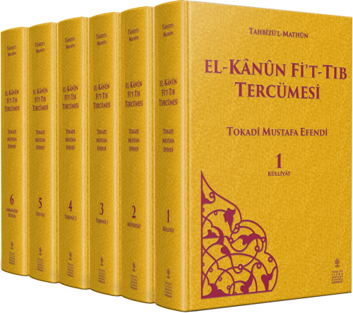 El-Kanun Fi't-Tıb Tercümesi - Tahbizü'l-Mathun (6 Cilt Takım)