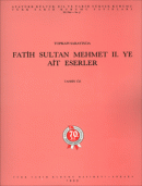 Fatih Sultan Mehmet II. ye Ait Eserler