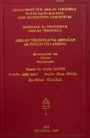 Festschrift für Arslan Terzioglu,Hommage Au Professeur Arslan Terziogl