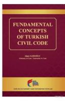 Fundamental Concepts of Turkish Civil Code