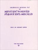 Gelibolulu Mustafa 'Ali ve Meva'ıdü'n-Nefais Fi-Kava 'Idi'l-Mecalis %2