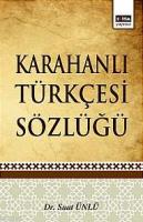 Karahanlı Türkçesi Sözlüğü Suat Ünlü