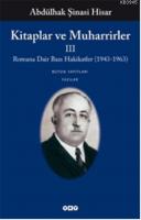 Kitaplar ve Muharrirler III