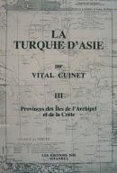 La Turquie D'asie III Vital Cuinet