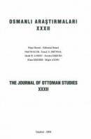 Osmanlı Araştırmaları 32 / The Journal of Ottoman Studies 32