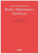 Rical-i Mühimme-i Siyasiyye Ali Fuad Türkgeldi