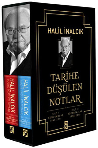 Tarihe Düşülen Notlar - 2 Cilt - Kutulu Halil İnalcık