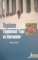 Toplum Toplumsal Yapı ve Kurumlar