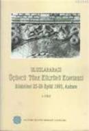 Uluslararası Üçüncü Türk Kültürü Kongresi Bildirileri 25-29 Eylül 1993