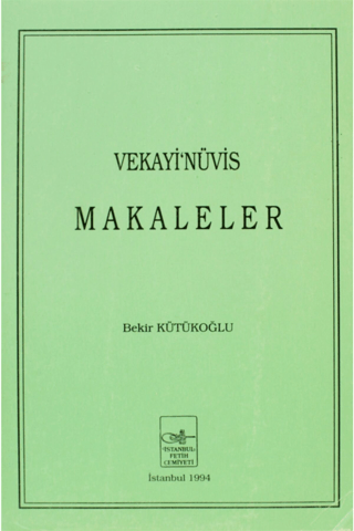 Vekayinüvis Makaleler