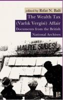 The Wealth Tax (Varlık Vergisi) Affair